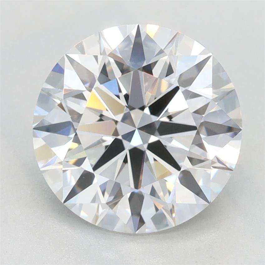 2.04ct D VVS1 Rare Carat Ideal Cut Round Lab Grown Diamond