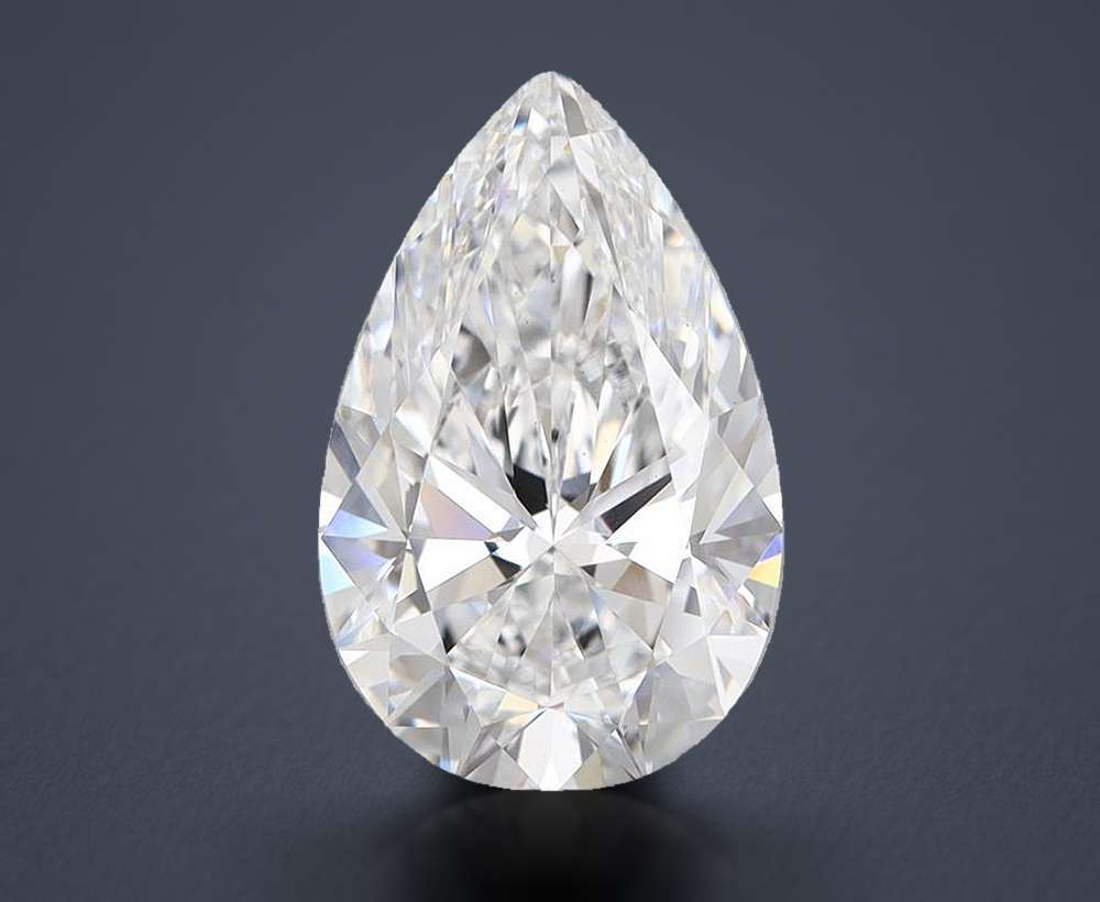 4.01 Carat Pear Lab Diamond