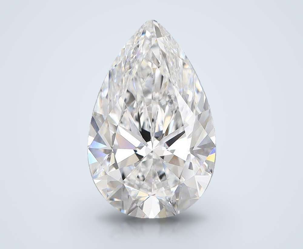 4.01 Carat Pear Lab Diamond