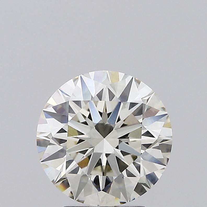 3.21ct J VVS2 Rare Carat Ideal Cut Round Lab Grown Diamond