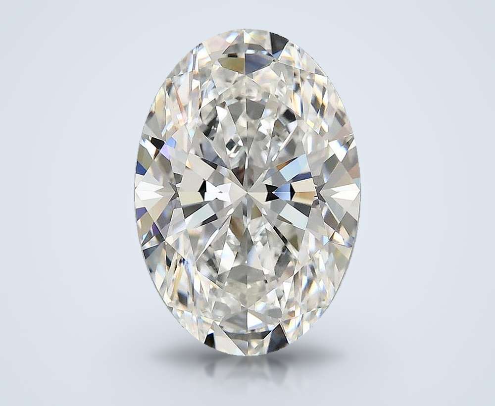 3.88 Carat Oval Lab Diamond