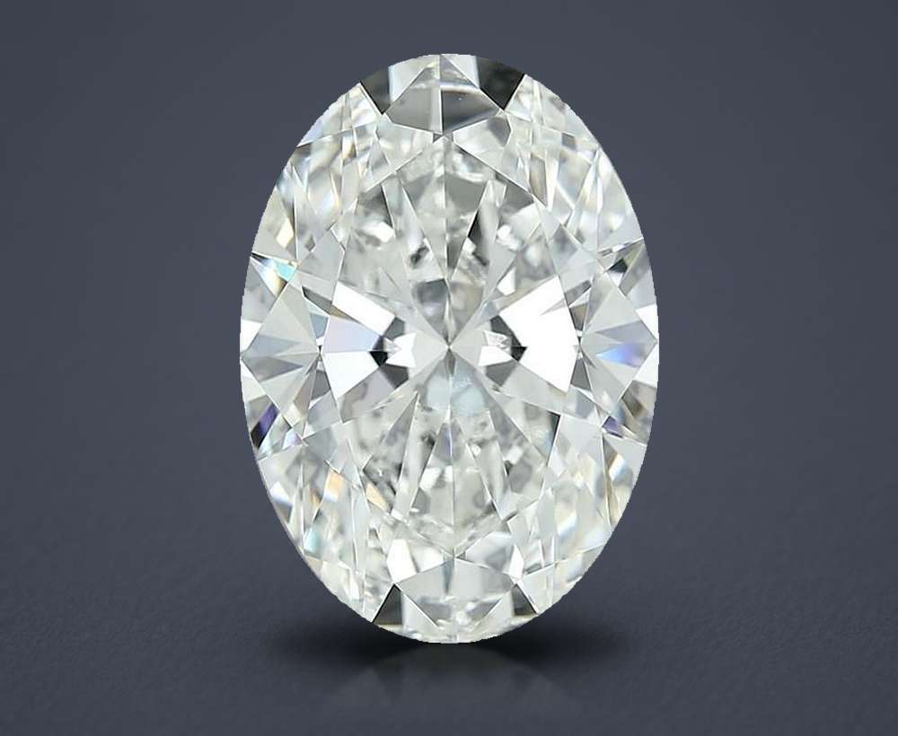 7.10 Carat Oval Lab Diamond