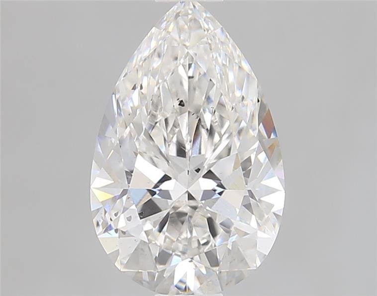 1.09ct F SI1 Rare Carat Ideal Cut Pear Lab Grown Diamond