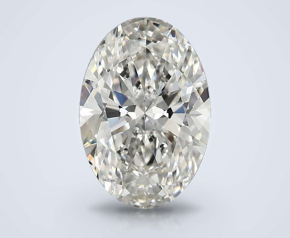 2.60 Carat Oval Lab Diamond