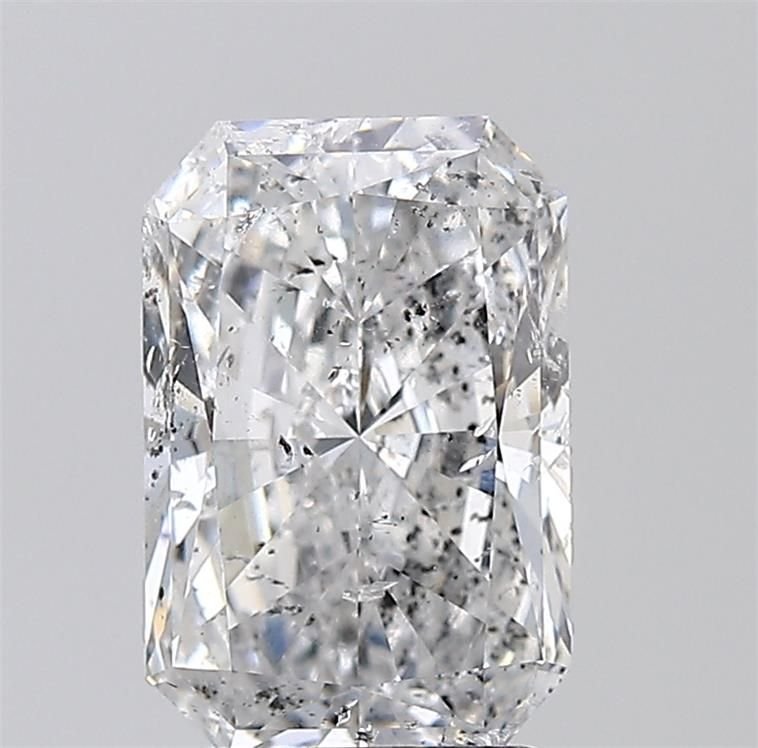 2.51ct E SI2 Rare Carat Ideal Cut Radiant Diamond