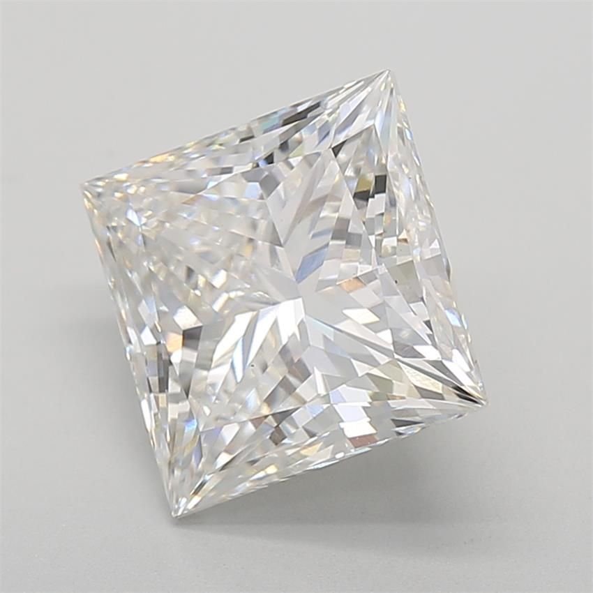 5.23ct G VS1 Rare Carat Ideal Cut Princess Lab Grown Diamond