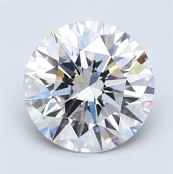 1.53ct E SI1 Rare Carat Ideal Cut Round Diamond