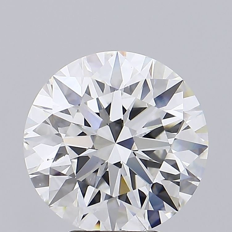 5.61ct E VS2 Rare Carat Ideal Cut Round Lab Grown Diamond