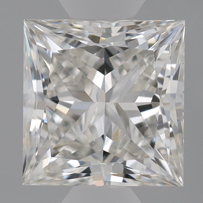 0.71ct G VS1 Rare Carat Ideal Cut Princess Lab Grown Diamond