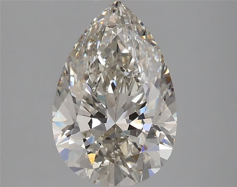 2.41ct H VS1 Rare Carat Ideal Cut Pear Lab Grown Diamond