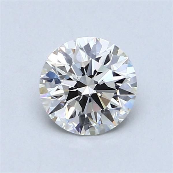 0.84ct H VVS2 Rare Carat Ideal Cut Round Diamond