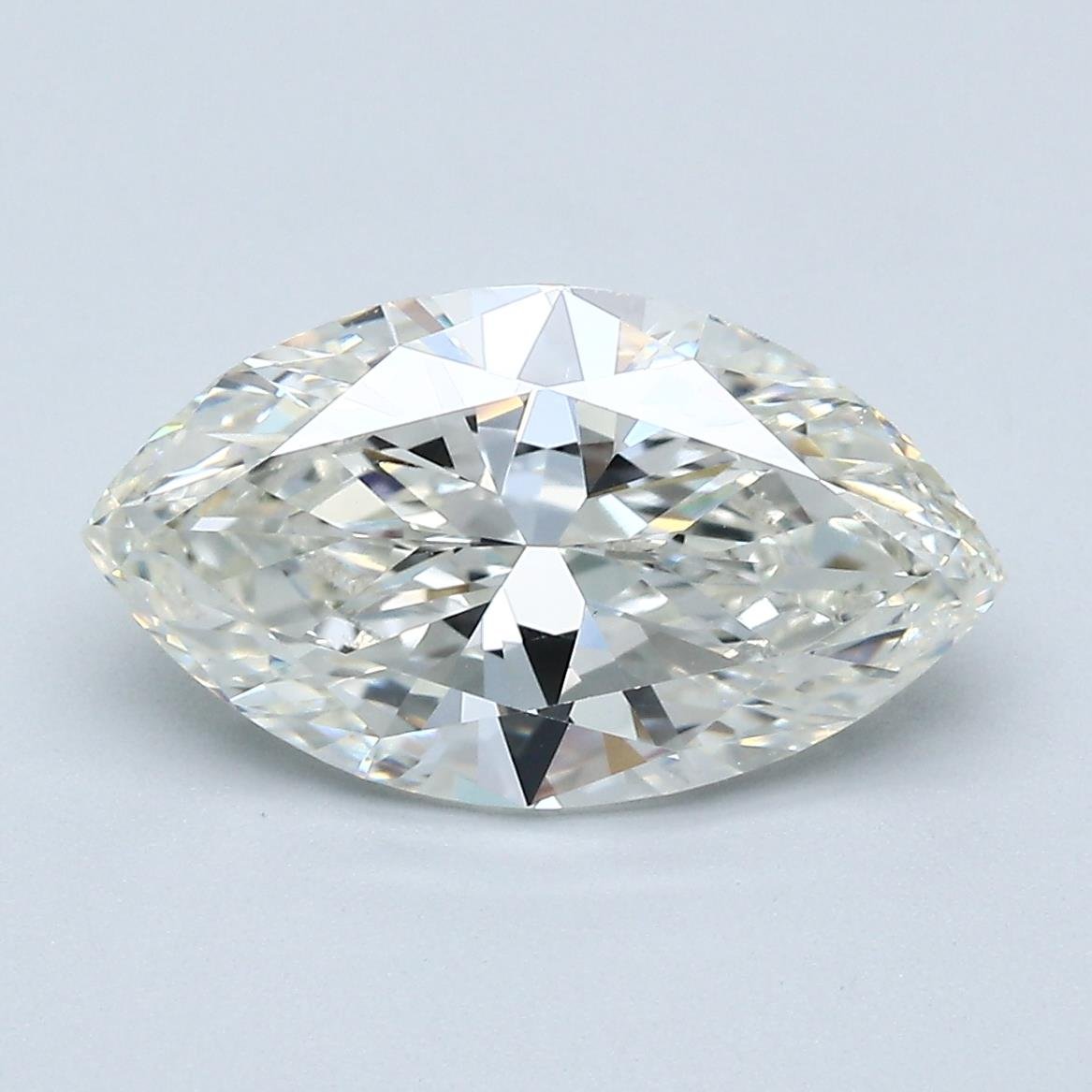 3.02ct J SI1 Very Good Cut Marquise Diamond