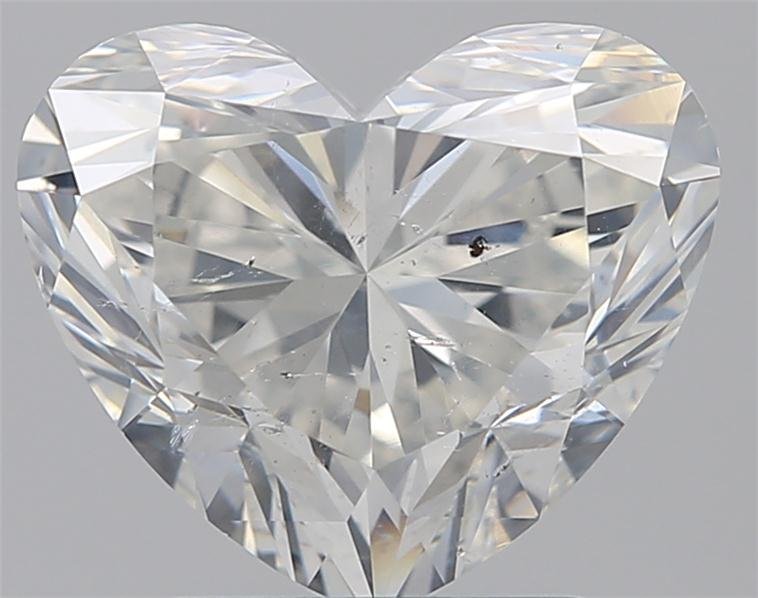 2.20ct I SI2 Rare Carat Ideal Cut Heart Diamond