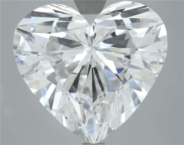 10.44ct E VVS2 Rare Carat Ideal Cut Heart Lab Grown Diamond
