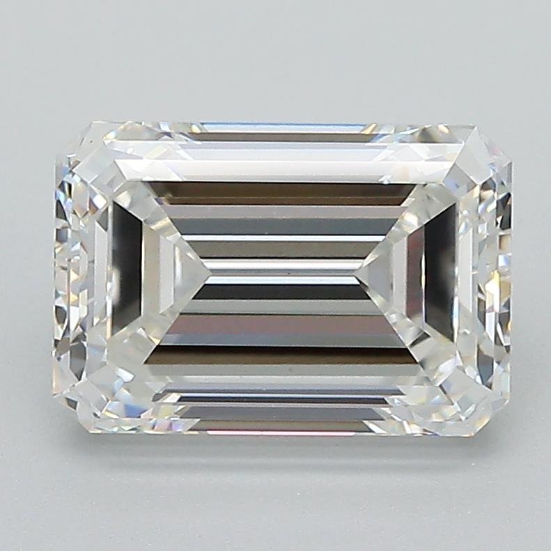2.57ct G VS1 Excellent Cut Emerald Lab Grown Diamond