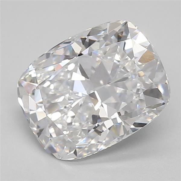 1.73ct D VVS2 Rare Carat Ideal Cut Cushion Lab Grown Diamond