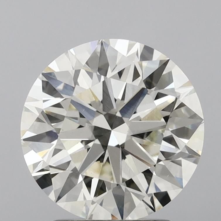 2.57ct I VS1 Excellent Cut Round Lab Grown Diamond