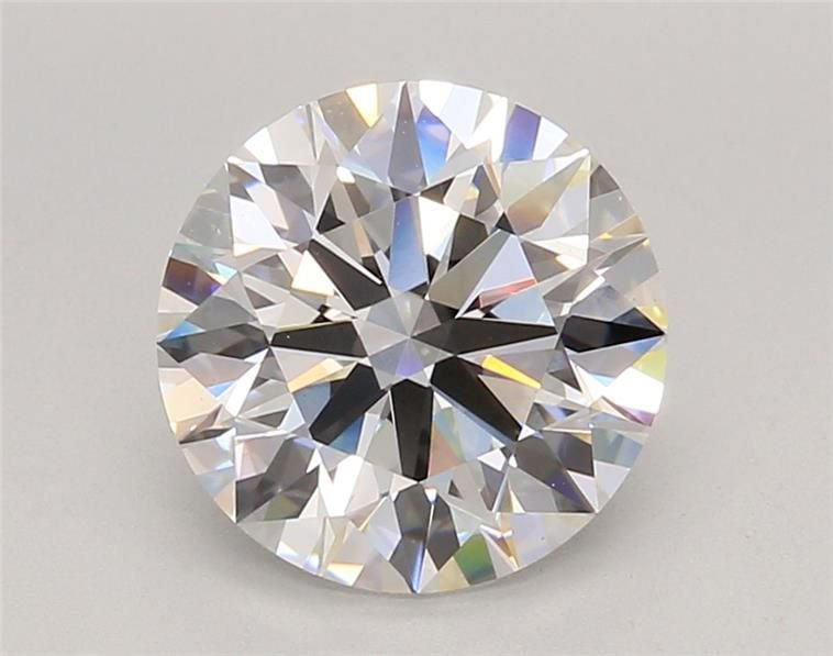 3.06ct F VS1 Rare Carat Ideal Cut Round Lab Grown Diamond