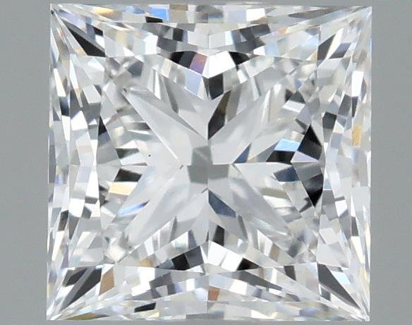 0.98ct E VS1 Rare Carat Ideal Cut Princess Lab Grown Diamond