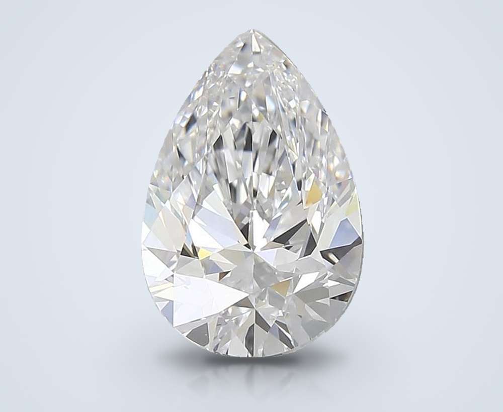 3.00 Carat Pear Lab Diamond