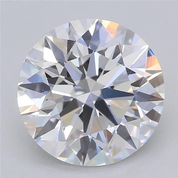 1.85ct D VVS2 Rare Carat Ideal Cut Round Lab Grown Diamond