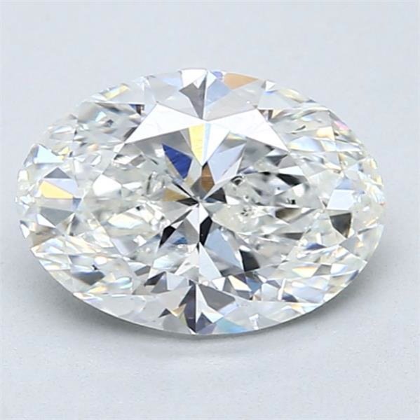 1.81ct D SI1 Rare Carat Ideal Cut Oval Diamond