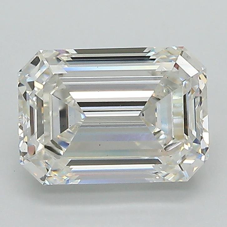 2.10ct G VS1 Rare Carat Ideal Cut Emerald Lab Grown Diamond