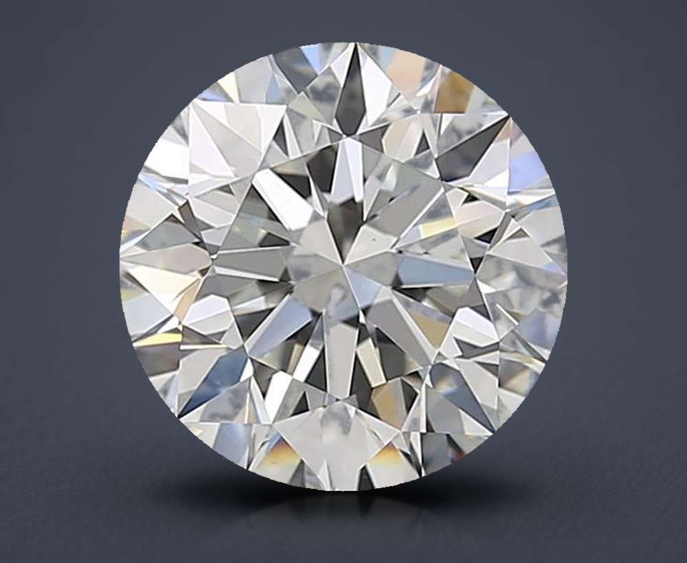 3.01 Carat Round Natural Diamond