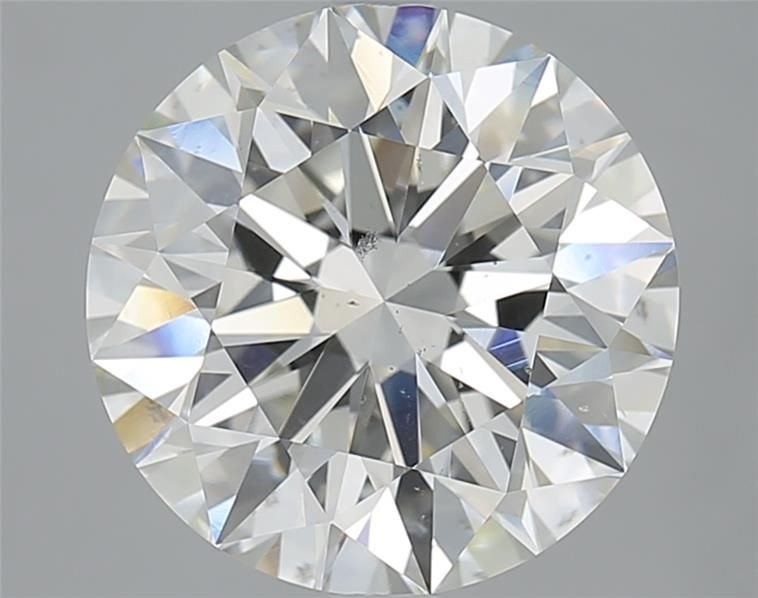 5.31ct I VS2 Rare Carat Ideal Cut Round Diamond