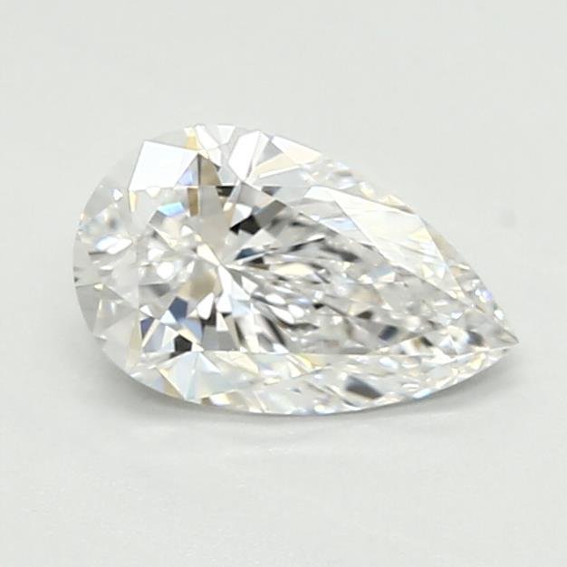 0.59ct D VS1 Rare Carat Ideal Cut Pear Lab Grown Diamond