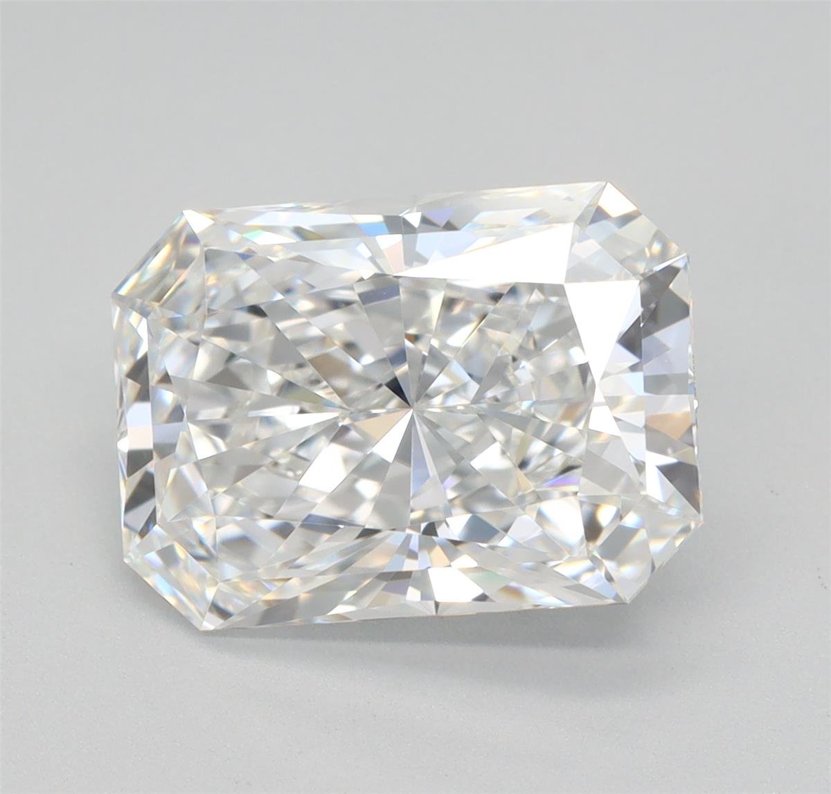 3.20ct F VVS1 Rare Carat Ideal Cut Radiant Lab Grown Diamond