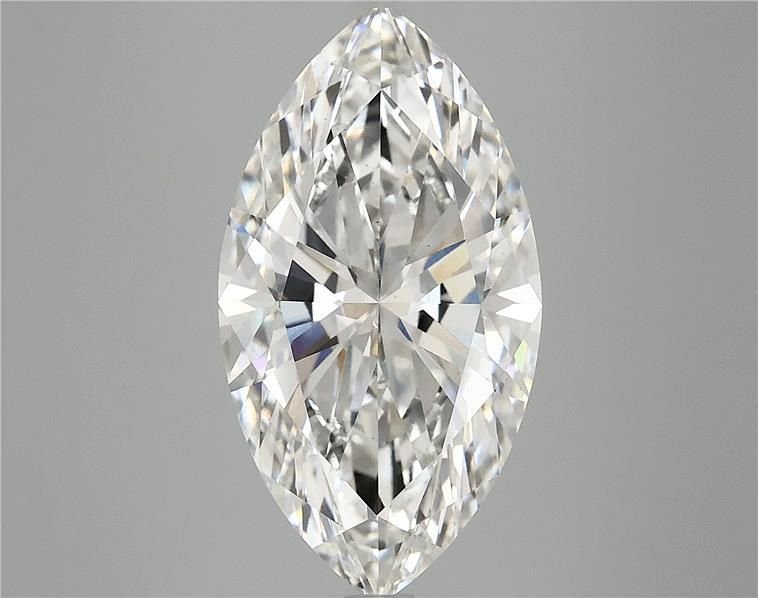6.14ct F VS1 Rare Carat Ideal Cut Marquise Lab Grown Diamond