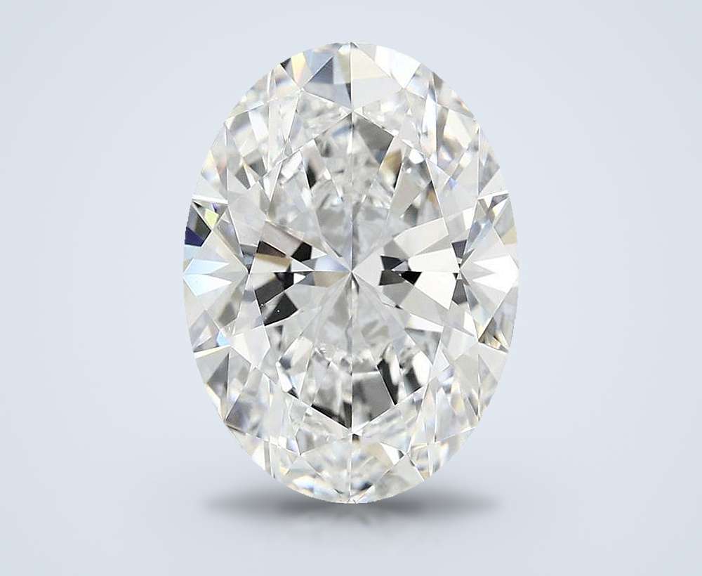 3.91 Carat Oval Lab Diamond