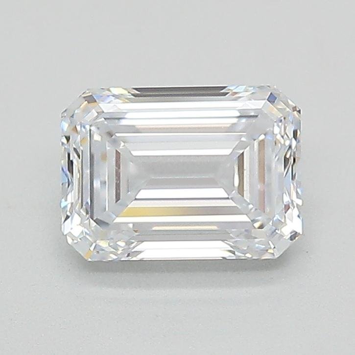 1.00ct E VS1 Rare Carat Ideal Cut Emerald Lab Grown Diamond