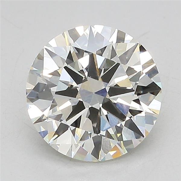 2.18ct I VS1 Excellent Cut Round Lab Grown Diamond