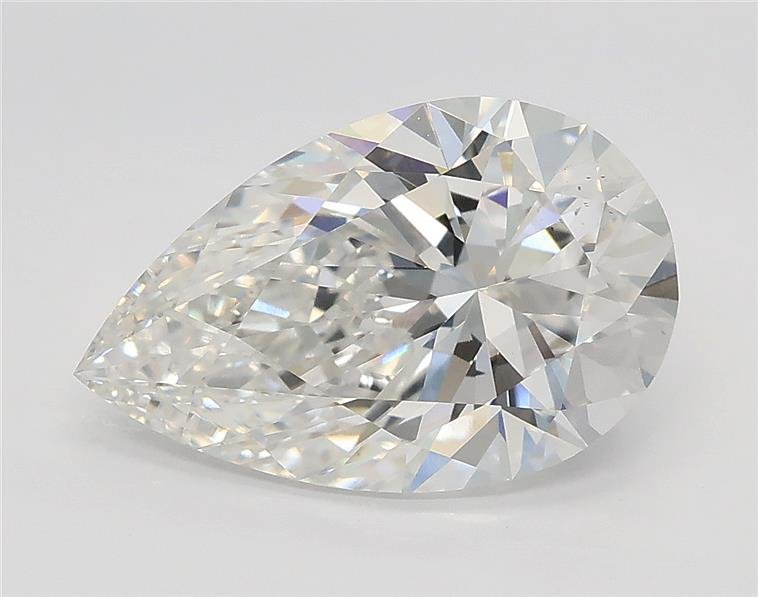 2.73ct F VS1 Rare Carat Ideal Cut Pear Lab Grown Diamond