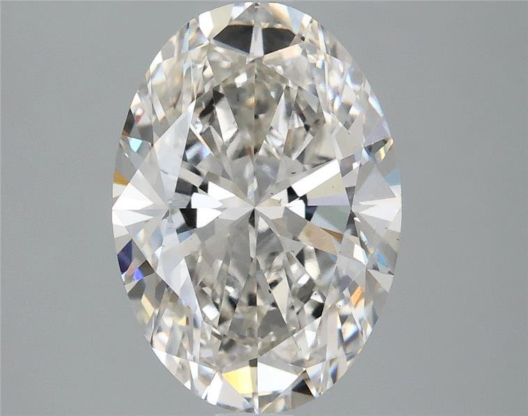 3.12ct H VS2 Rare Carat Ideal Cut Oval Lab Grown Diamond