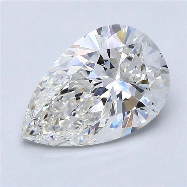 1.70ct G VS2 Rare Carat Ideal Cut Pear Diamond