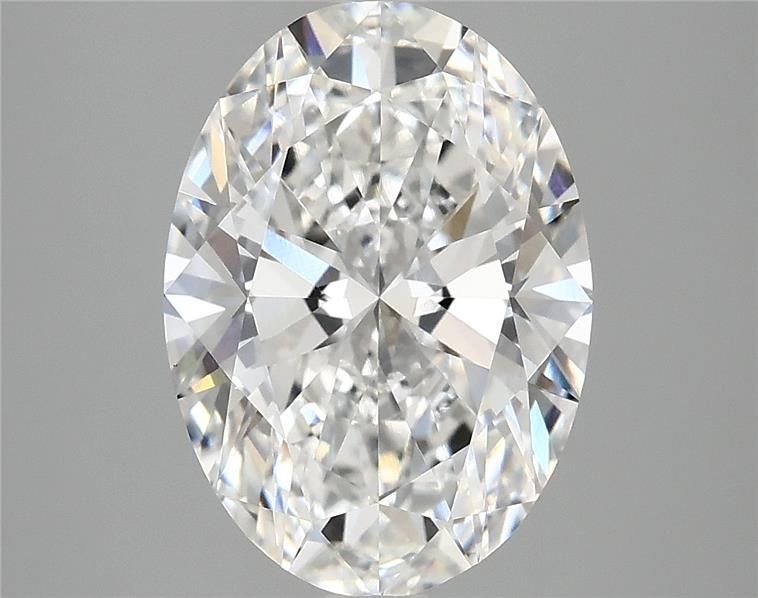 3.96 Carat Oval Lab Diamond