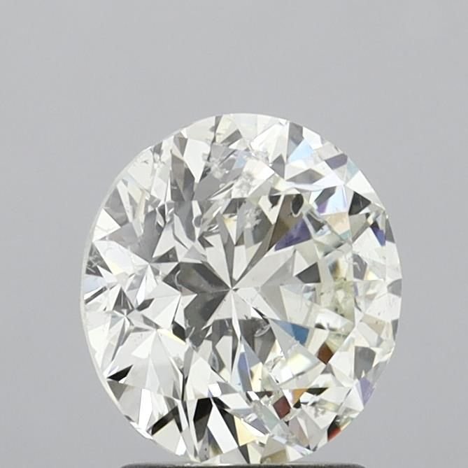 2.01ct J SI2 Rare Carat Ideal Cut Round Diamond