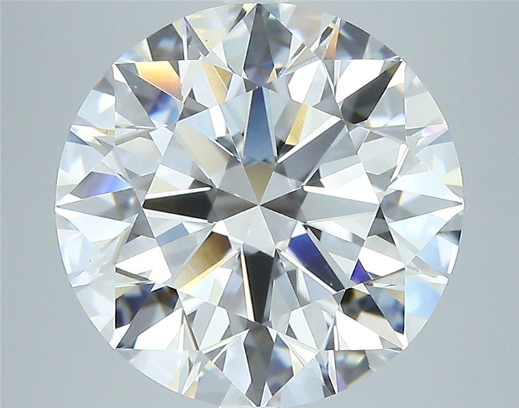 5.50ct E VS2 Rare Carat Ideal Cut Round Diamond
