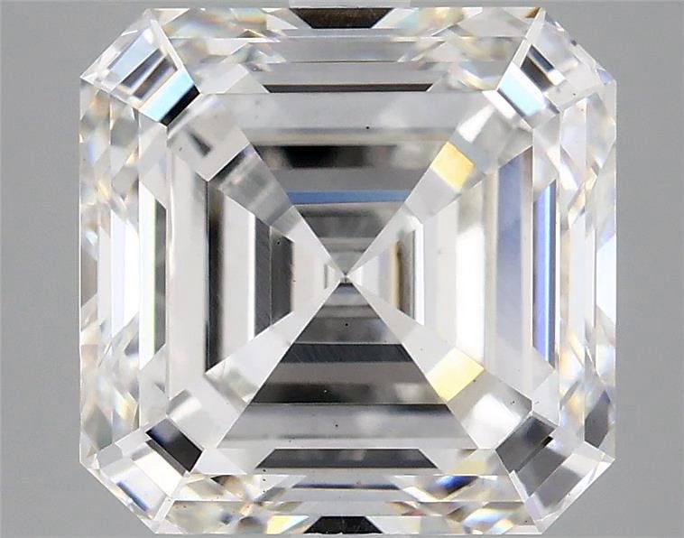 4.85ct F VS1 Excellent Cut Asscher Lab Grown Diamond