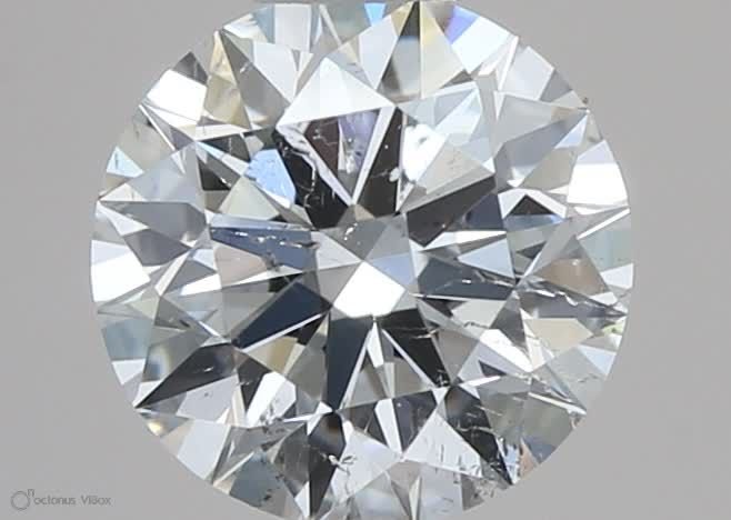 0.81ct D SI2 Rare Carat Ideal Cut Round Diamond