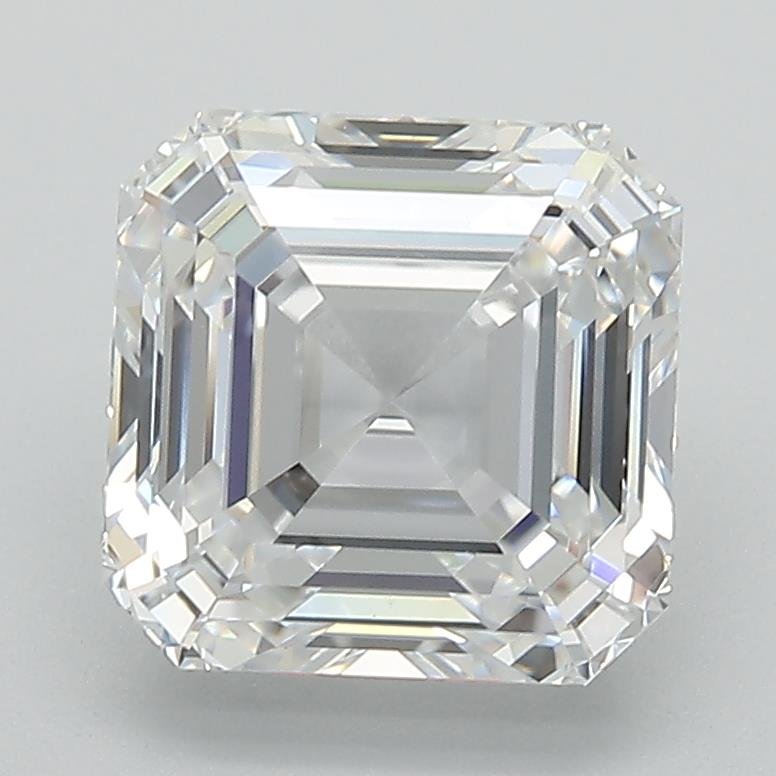 3.11ct D VS1 Rare Carat Ideal Cut Asscher Lab Grown Diamond