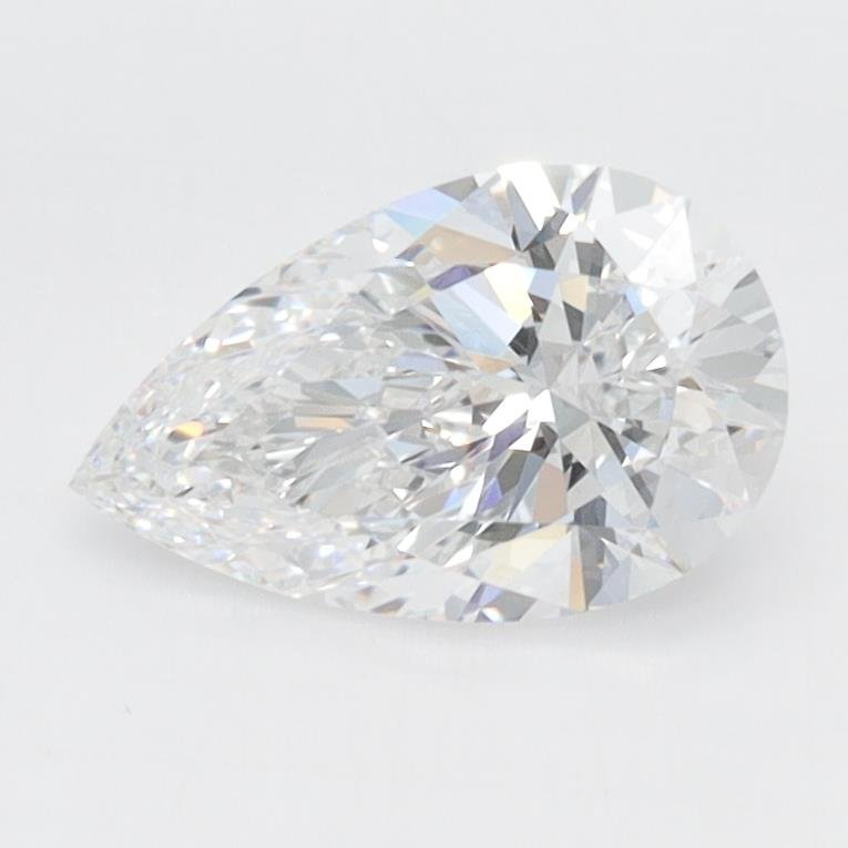 1.05ct D VVS1 Rare Carat Ideal Cut Pear Lab Grown Diamond