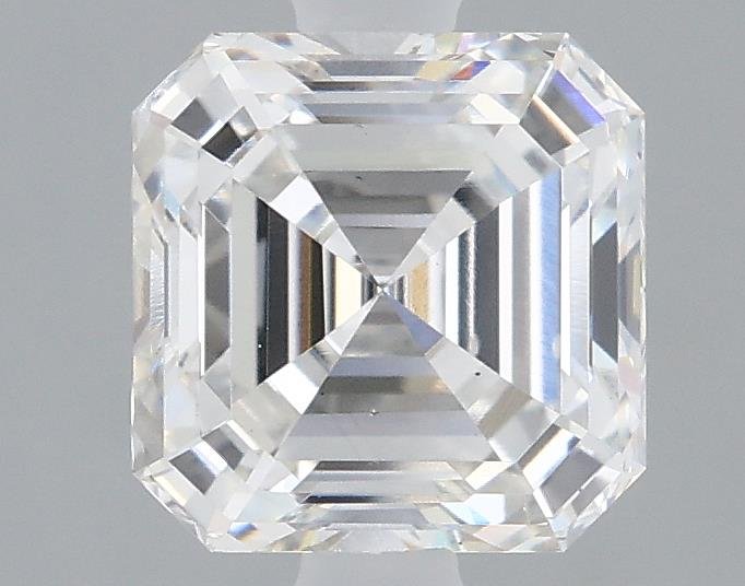 1.25ct F VS2 Rare Carat Ideal Cut Asscher Lab Grown Diamond