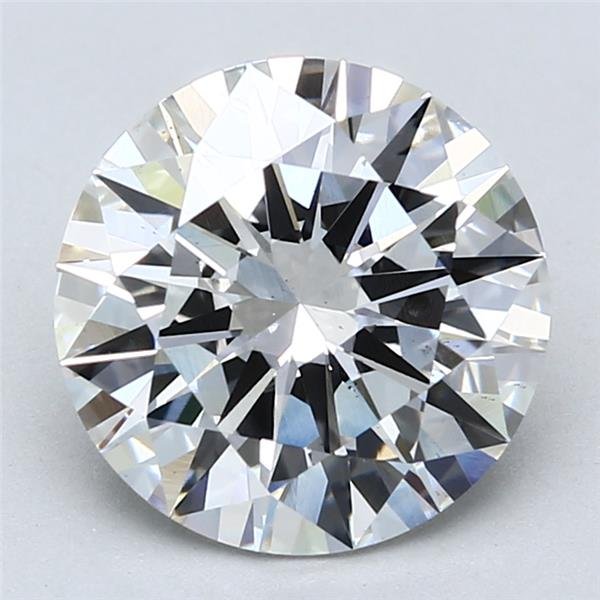 3.55ct E VS2 Excellent Cut Round Lab Grown Diamond