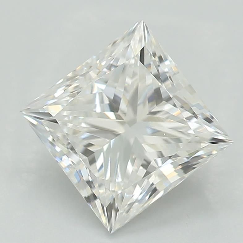 1.00ct D VVS2 Rare Carat Ideal Cut Princess Lab Grown Diamond