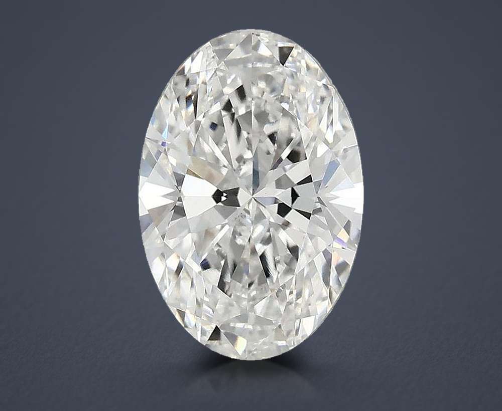 2.63 Carat Oval Lab Diamond