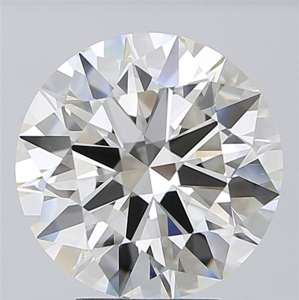 5.03ct I IF Rare Carat Ideal Cut Round Diamond